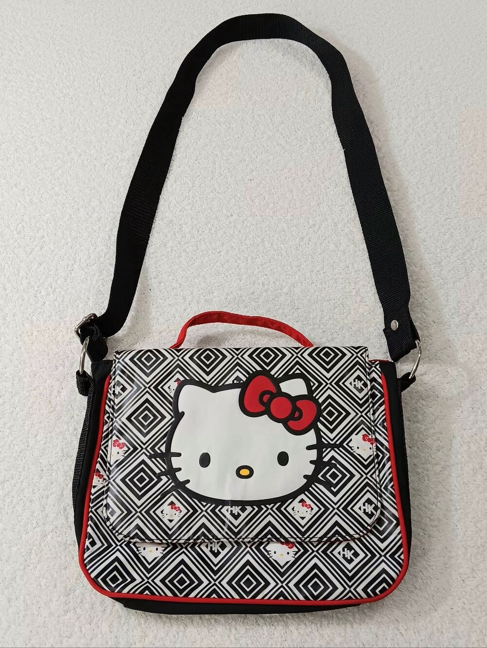 Hello Kitty Sanrio Adjustable Crossbody Purse Bag